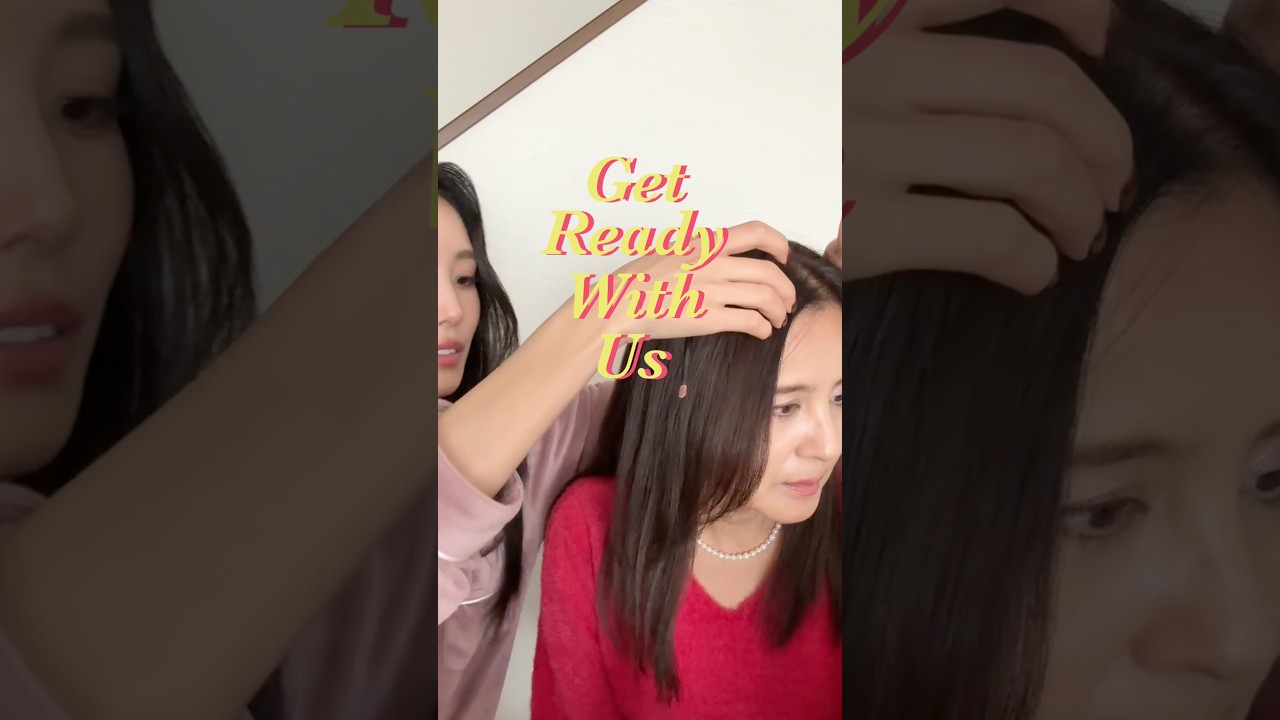 Get Ready With Us👧👩👱‍♀️ #grwm#grwmmakeup