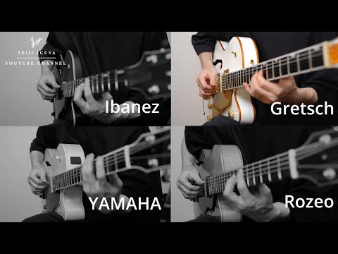 My favorite archtop guitars. Which sound do you prefer?