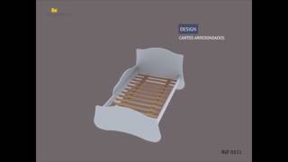 Berço Minicama 3 em 1 Brigadeiro Ref. 74354