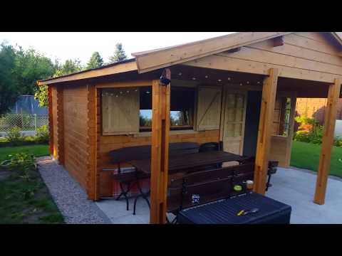 Domek drewniany na odpoczynek