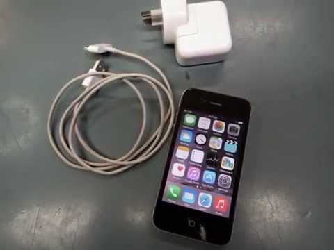 Apple iPhone 4s - 16GB - Black Smartphone *Unlocked* MD234X/A Great Condition