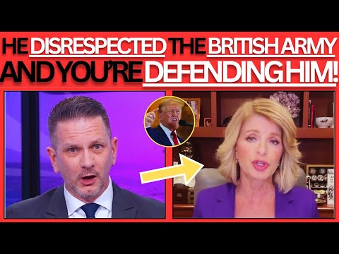 British Journalist and Former Soldier DESTROY Trump MOUTHPIECE to Her Face!