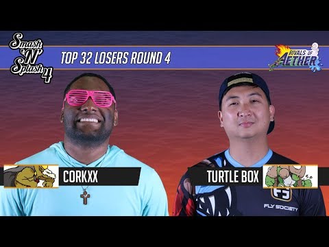 Smash'N'Splash 4 RoA Top 32: FS|Turtlebox (Kragg) vs CEO!|Corkxx (Forsburn)