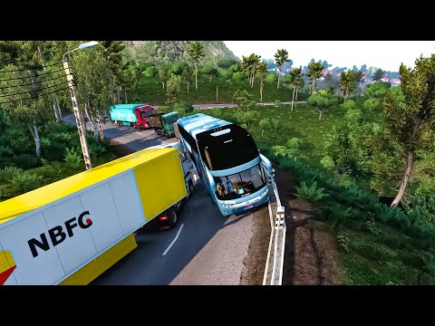 NEW INDONESIA MAP COMBO MDEI - ICRF - JAWABARAT & TANGKUBAN PERAHU| Euro Truck Simulator 2