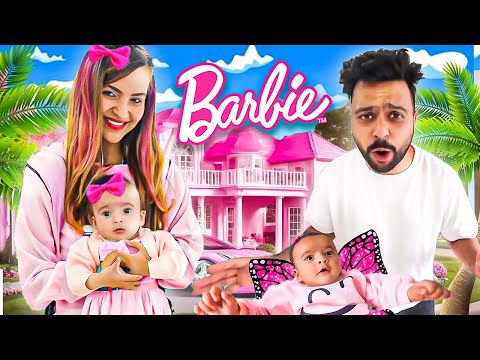 I Built a BARBIE Dreamhouse 🩷