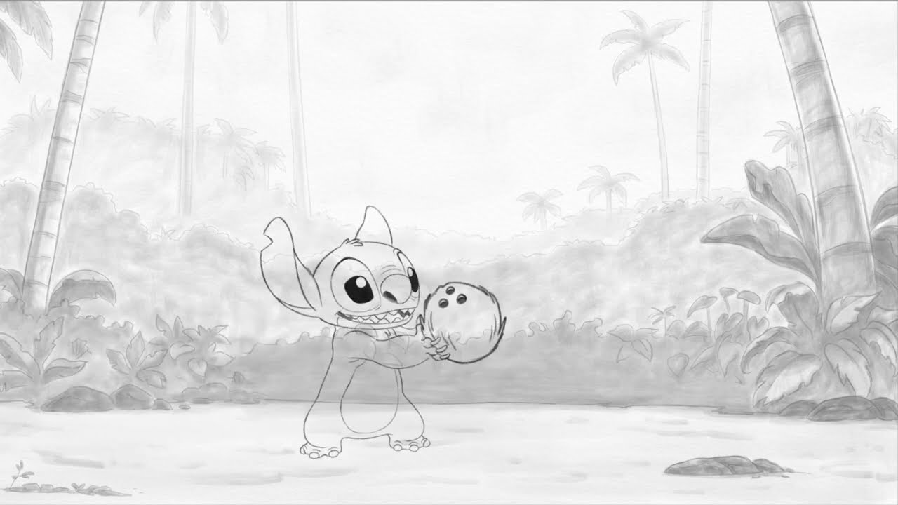 Stitch - 2D Animation Test