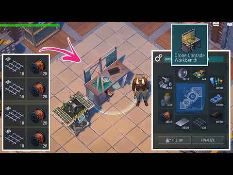How to Build Drone Upgrade Workbench ( Part 1) TRANSPORT HUB ! Last Day On Earth Survival