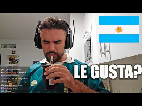 ILLOJUAN TOMA MATE POR PRIMERA VEZ