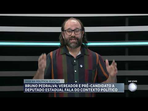 MGR na Política: vereador Bruno Pedralva fala sobre política em MG e planos para 2026
