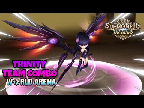 Trinity Team Combo in World Arena Ep. 4 - Summoners War