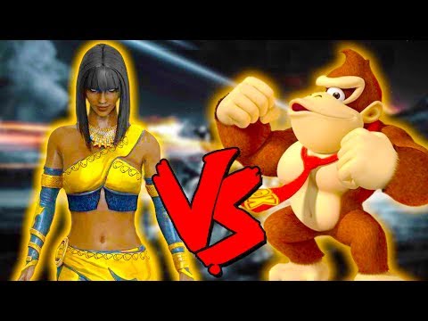Tanya Vs Donkey Kong Army - Epic Battle - Mortal Kombat Costume Skin Mod