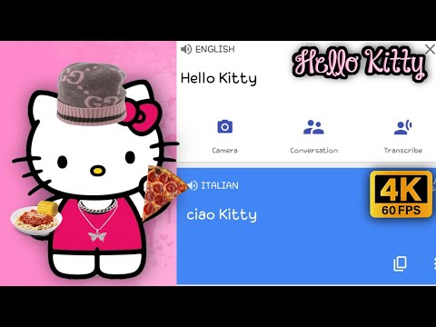 Hello Kitty in different languages meme