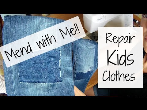 Mend With Me! Repair Kids Pants | Knee Patches