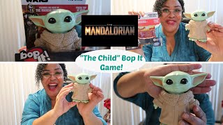 STAR WARS "THE CHILD" BOP IT with REAL MANDALORIAN VOICE! BABY GROGU! Fun Game Review!