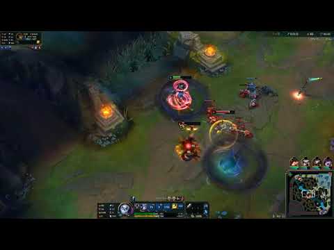 Zed outplay vs Cassiopeia and Jarvan IV's gank