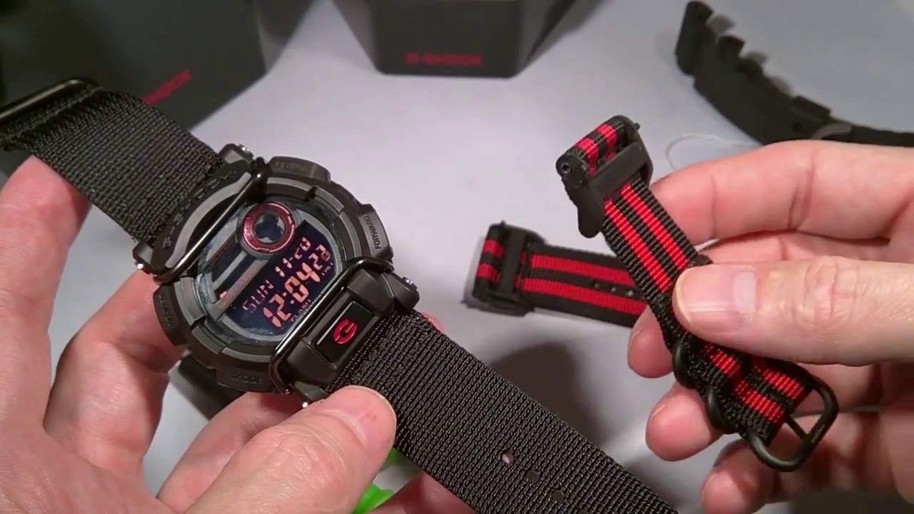 Casio GShock GD400 26mm Nato ZULU Strap Band Change Follow Up & Function Demo Review by JaysAndKays