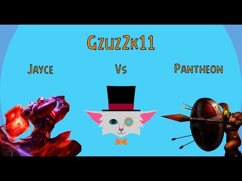 Jayce Vs Pantheon Top 5v5 Ranked