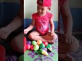 Kids Learning Vegetable And Fruits Name