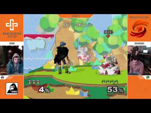 Regen 2018 - Losers R2 - Isdsar vs 10QuidShoes