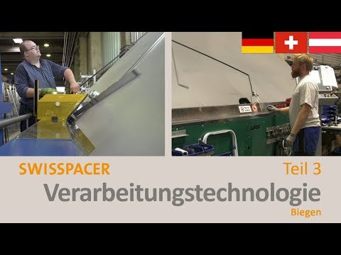 SWISSPACER Verarbeitung - Biegen