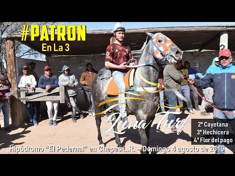 HIP. EL PEDERNAL, CHEPES L.R.- 04/08/2019 - PATRON, CAYETANA, HECHICERA, FLOR DEL PAGO