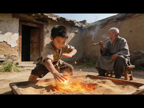 Kung Fu Movie! A martial arts master saves a boy and teaches him the legendary "Iron Palm" technique