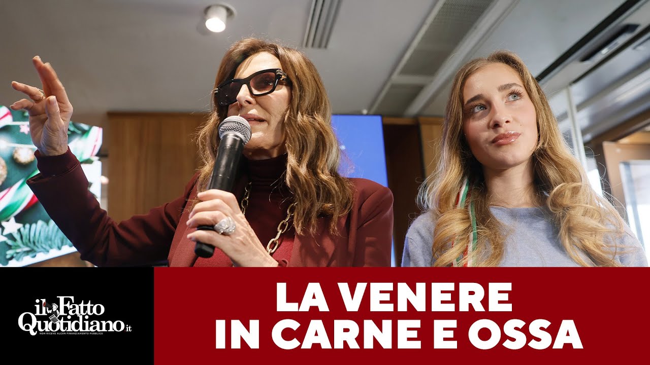 Santanchè: "Offerte turistiche sempre più sexy" e presenta la Venere in carne ed ossa