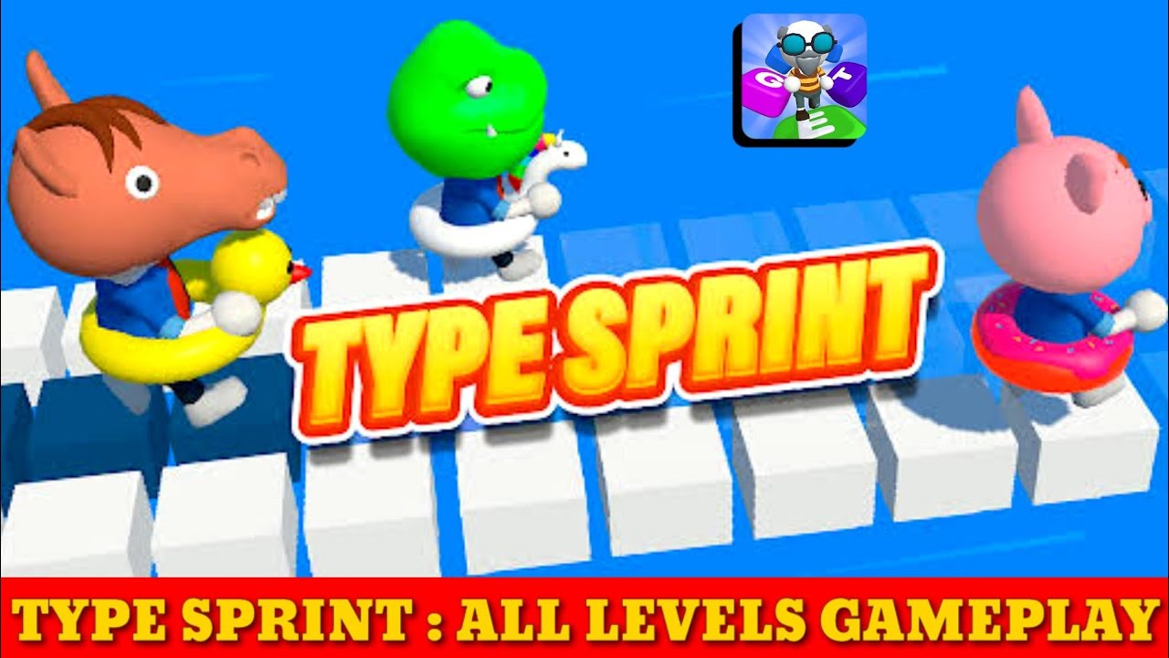 Type Sprint - Typing Games, Practice & Training iOS, Android All Levels Gameplay - Best Game Ever