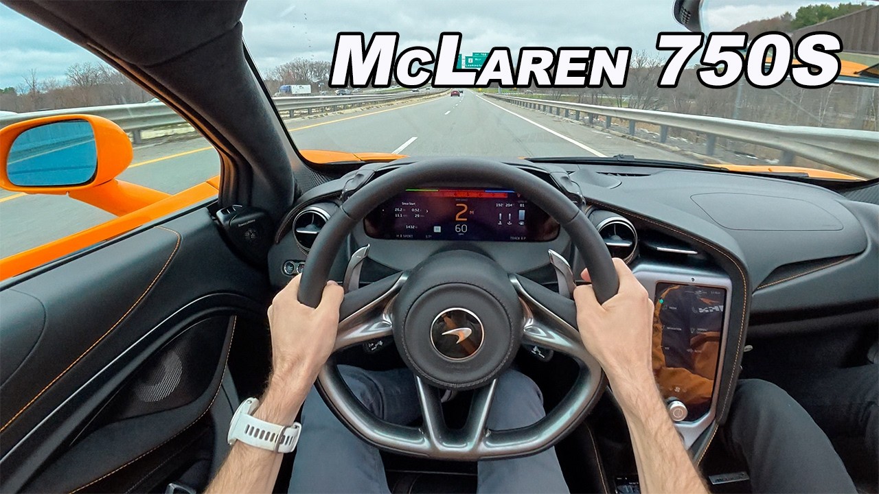2026 McLaren 750S Spider - Driving The Purest 740hp Supercar On the Market (POV Binaural Audio)