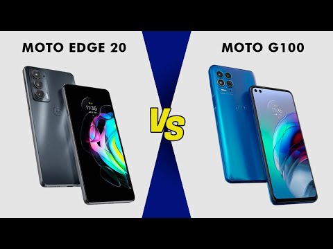 MOTOROLA EDGE 20 VS MOTOROLA G100 - COMPARATIVO