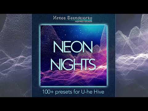 110 presets for U-he Hive VST Synth. 80s, Synthwave, Outrun, Retro, etc.