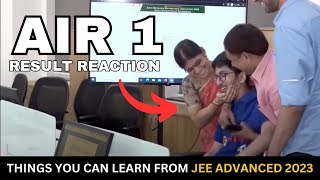 Things That IIT JEE 2023 Result Taught Us! ⚠️ *AIR 1 Reaction*