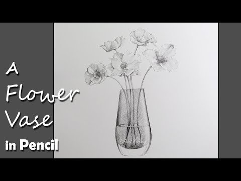 Mountains and Pine Tress Watercolor Pencil Landscape Drawing | steps to follow