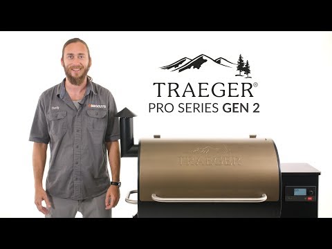 Traeger Gen 2 Pro Series Wood Fired Pellet Grill Overview Video
