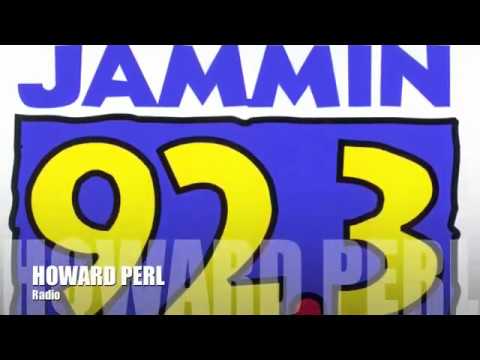 Howard Perl on the air at Cleveland's Number One Hit Music Station Jammin' 92.3 WZJM