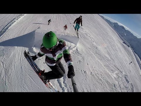 Skiing in Davos Klosters Jakobshorn