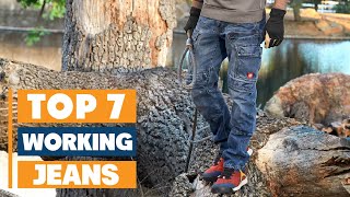 7 Best Work Jeans for Ultimate Comfort and Durability