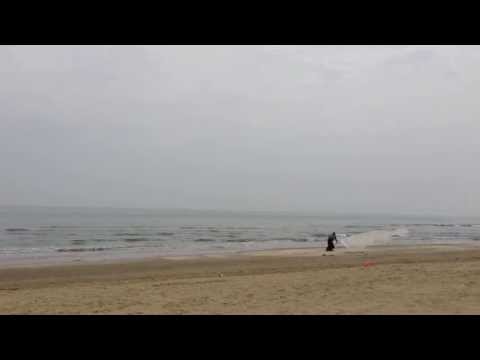 Cervia beach solo flag