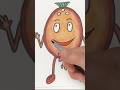 How To Draw A Coconut Hen Shorts Funny Drawing