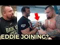 WHAT IF EDDIE HALL JOINS ARMWRESTLING??