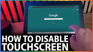 How to disable & enable TOUCHSCREEN on a Chromebook | Quick & Easy in 1 Minute | Tutorial