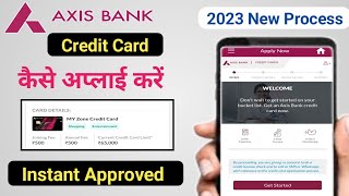 Axis Bank Credit Card Apply Online 2023 | How to apply axis bank credit card online