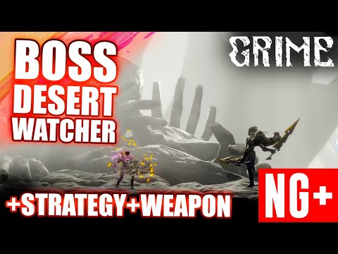 NG+ DESERT WATCHER BOSS Grime Tinge Of Terror DLC