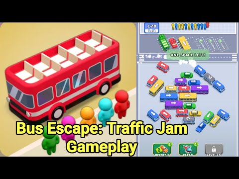 Bus Escape Traffic Jam Game Gameplay - YouTube