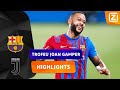 VROEGE GOAL VAN DEPAY! ? | Barcelona vs Juventus | Trofeu Joan Gamper 2021/22 | Samenvatting