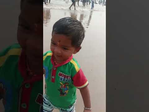 my little Hero Beach enjoyment #suryalankabeach