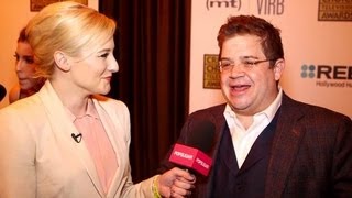 Patton Oswalt on His "Drunk at a Bus Stop" Speech Following Parks and Recreation Win