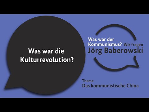 Was war die Kulturrevolution?
