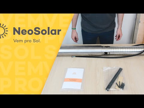 Bomba Solar PRO Samking 2HP 4” 4SP2-13 Híbrida CC/CA – Unboxing NeoSolar