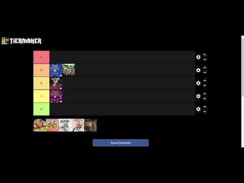 Every game I've ever played (Ranking SaGa series) Tier List